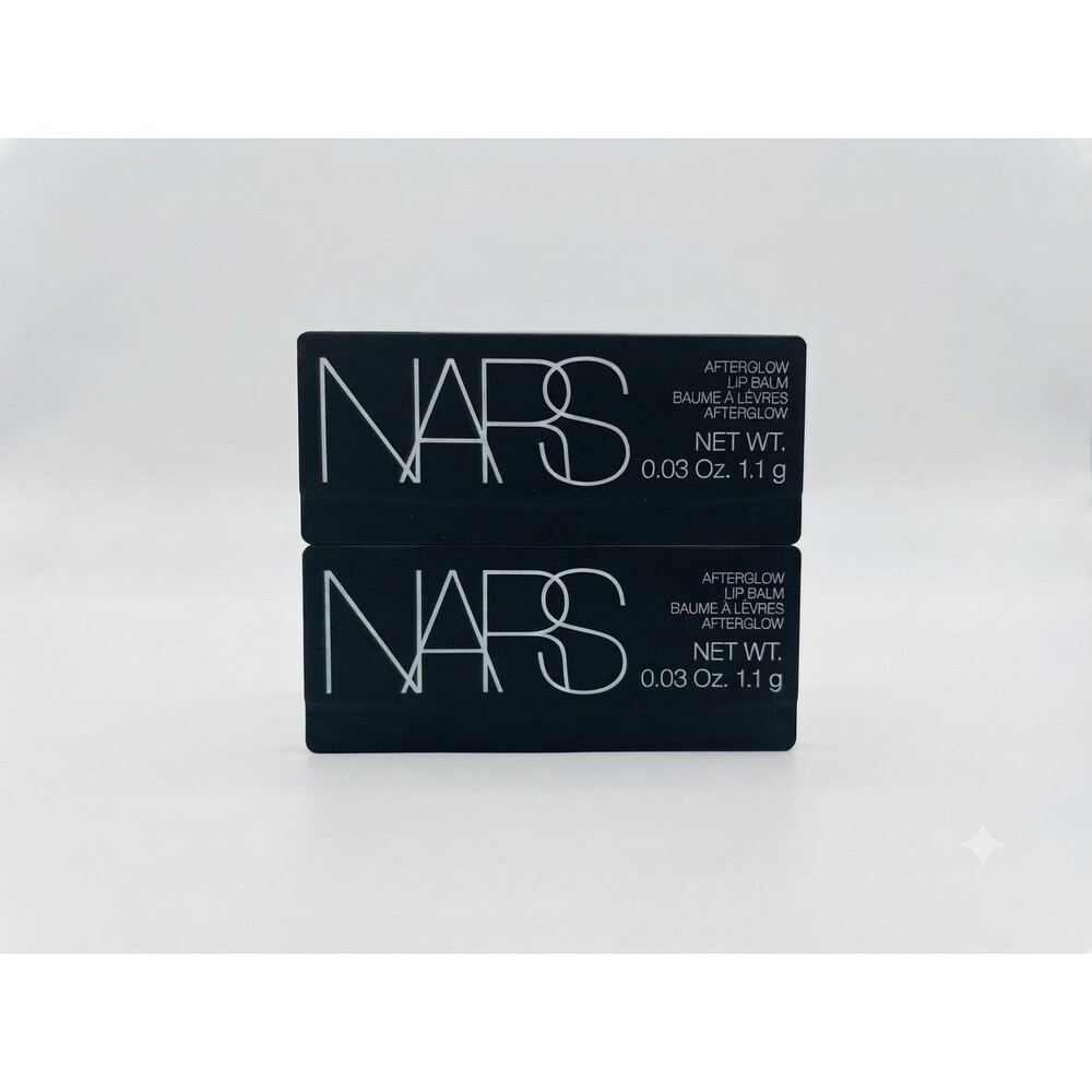 NARS Afterglow Lip Balm Orgasm 777 Mini 0.03 oz Hydrating Pink Lot of 2